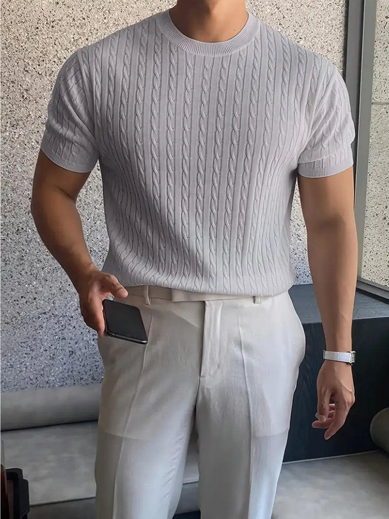 David | Suéter elegante de punto