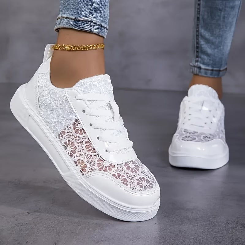 Sonia | Zapatos con Encaje Floral