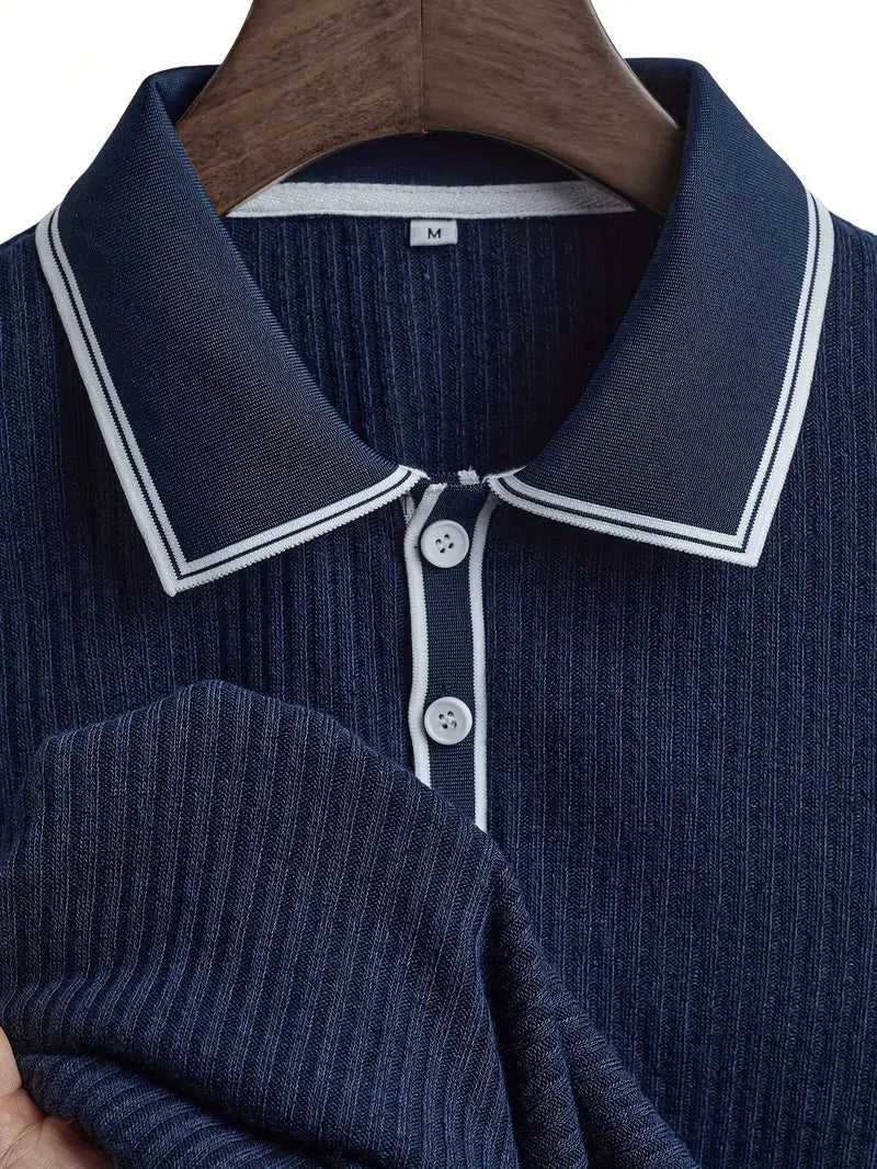 Andrés | Polo elegante de manga corta