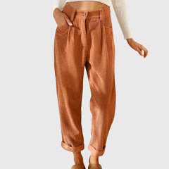 Chabela | Pantalón de Pana de Corte Moderno