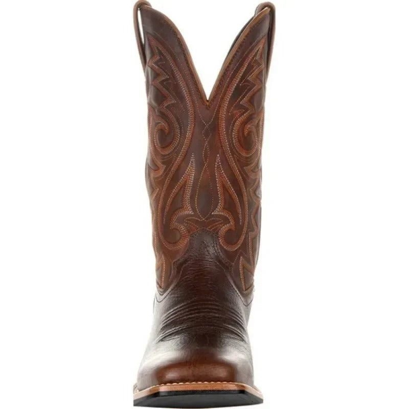 Botas Vaqueras Hombre de Punta Cuadrada