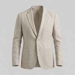 Blazer hombre de lino ligero