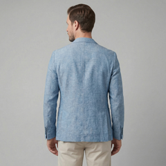Blazer hombre de lino ligero