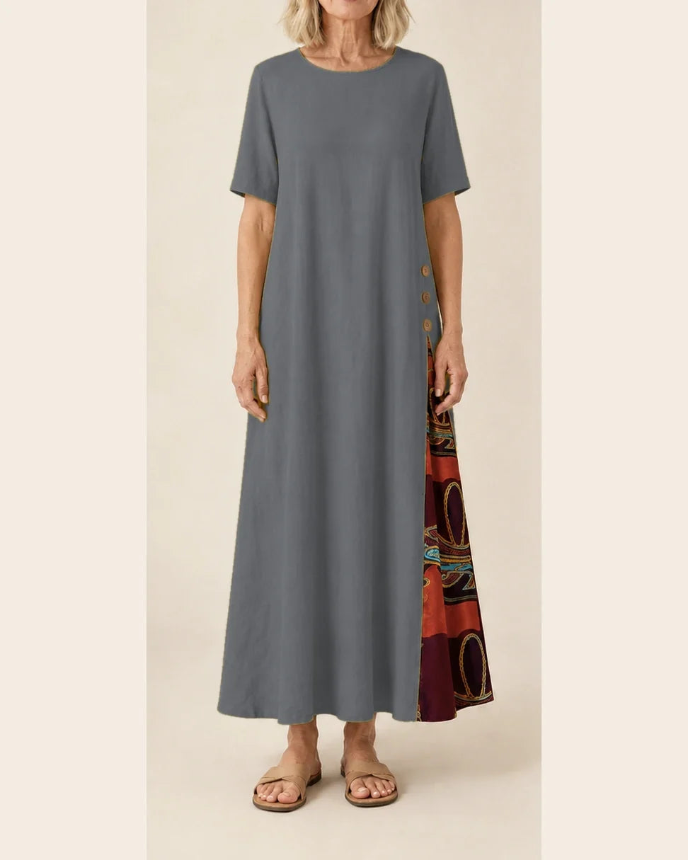 Brenda | Vestido elegante y casual de lino