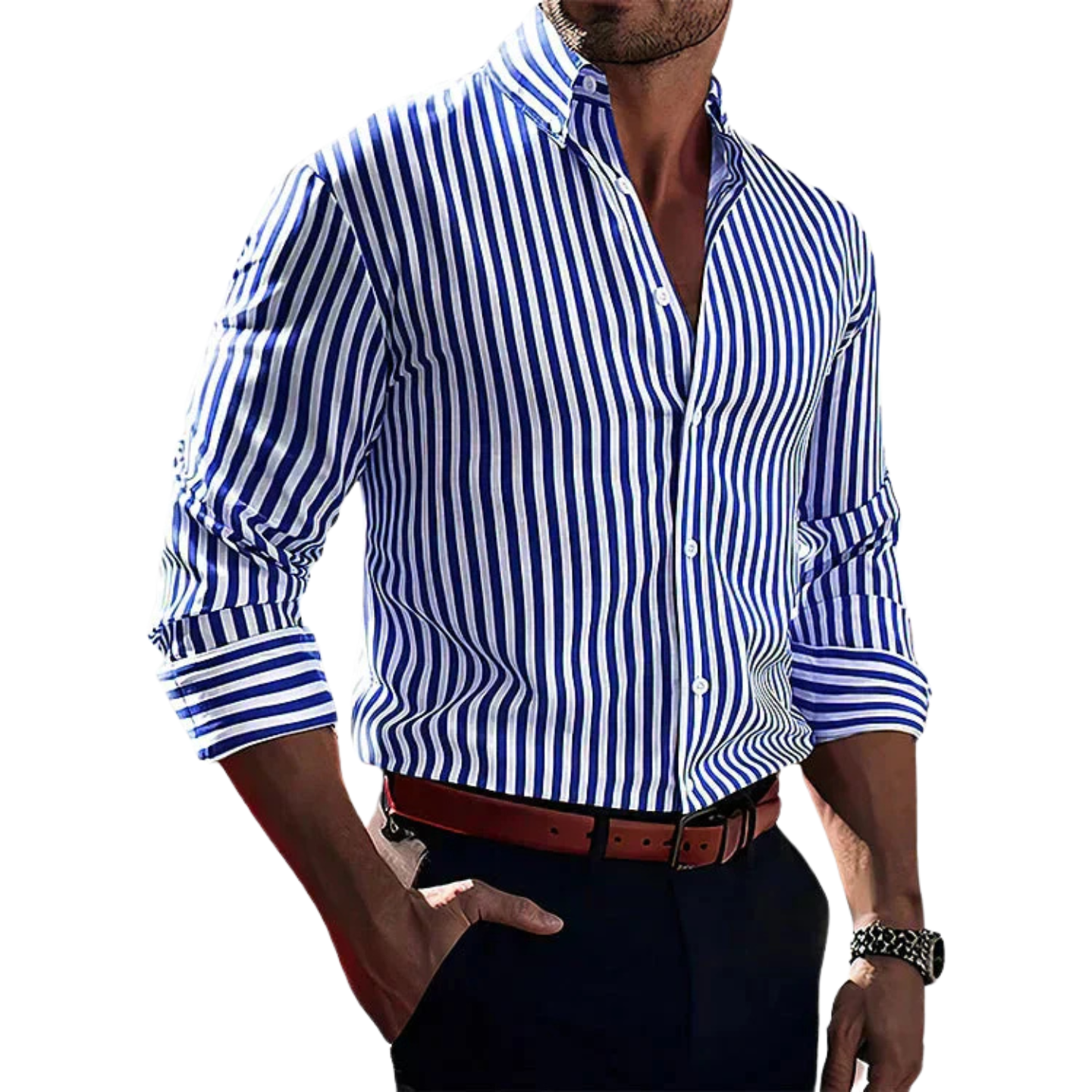 Gabriel | Camisa de Confianza a Rayas