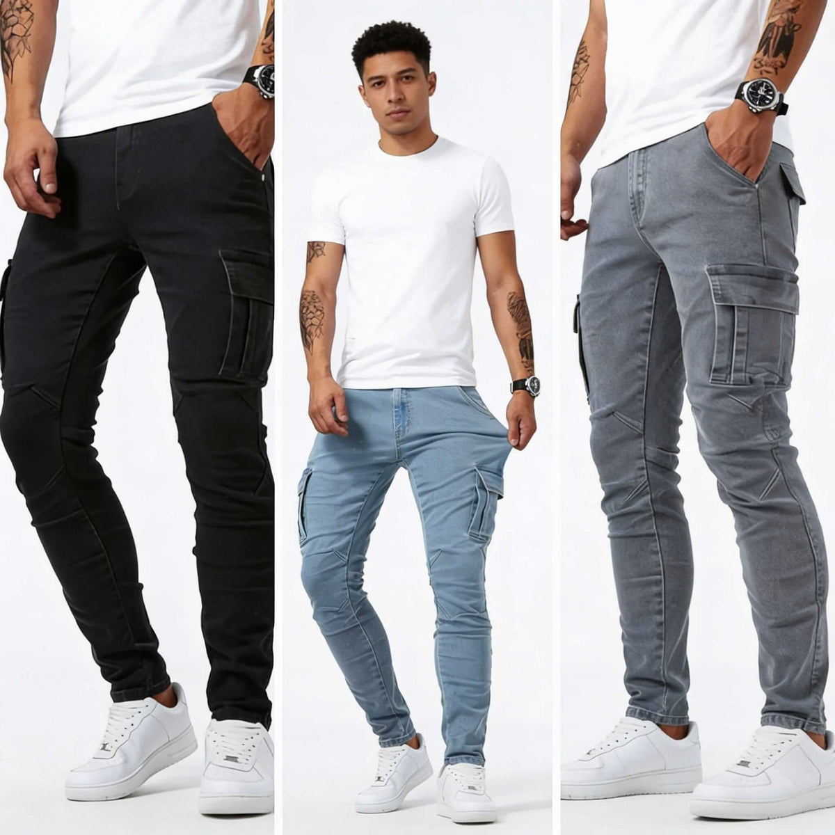 Gonzalo | Jeans Cargo Denim