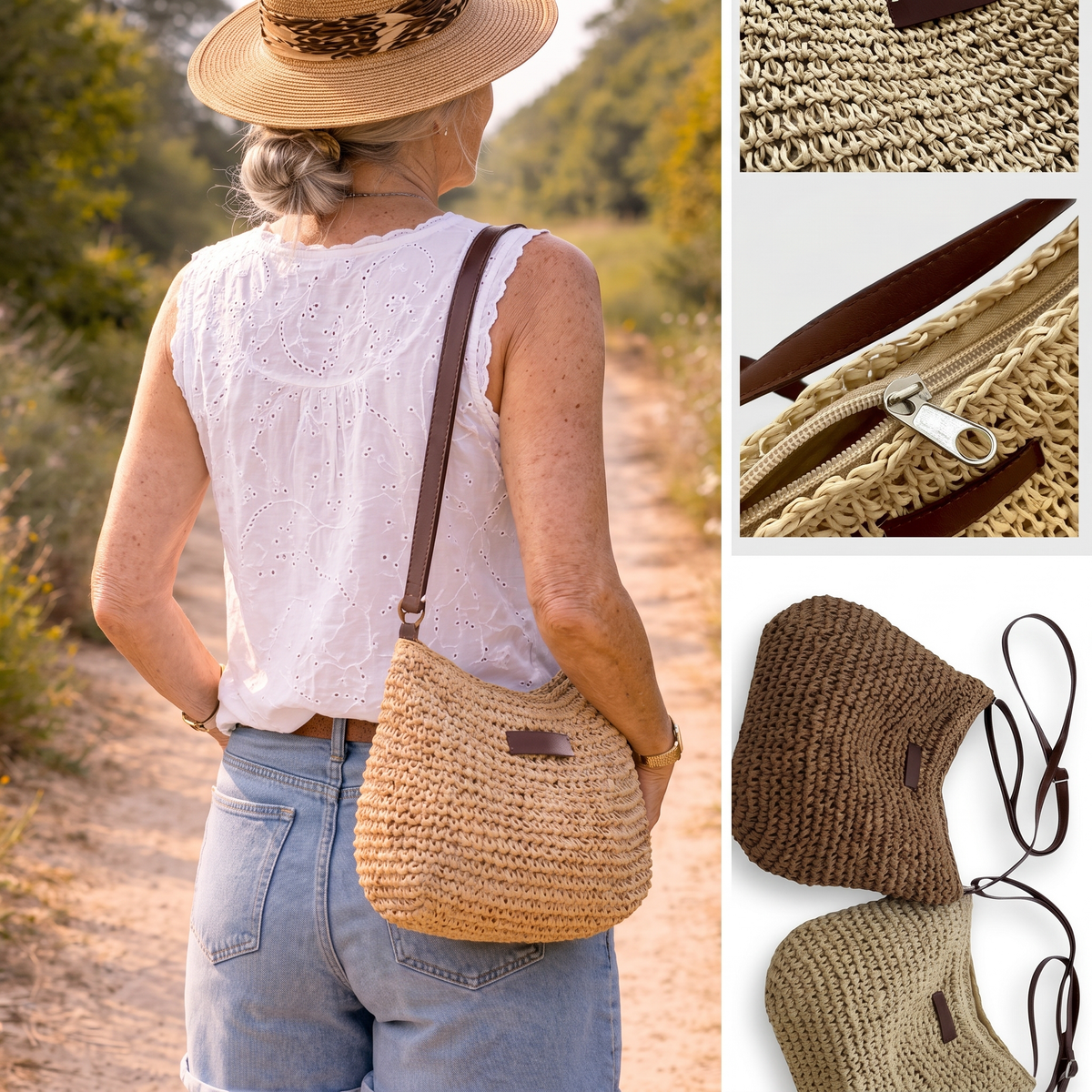 Teresa | Bolsa Trenzada Elegante