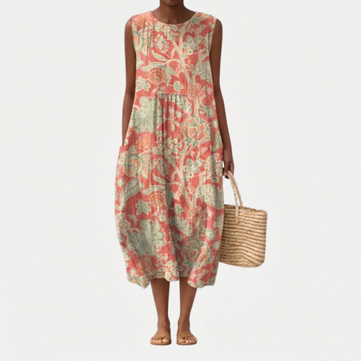 Andrea | Vestido Midi De Día