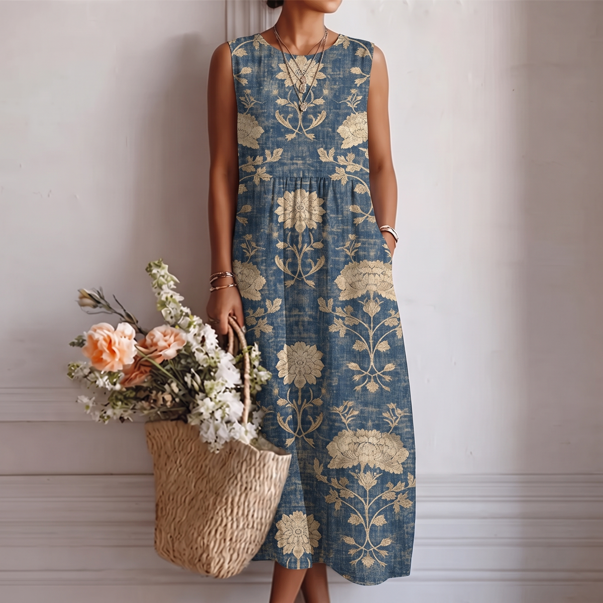 Norma | Vestido Midi Floral