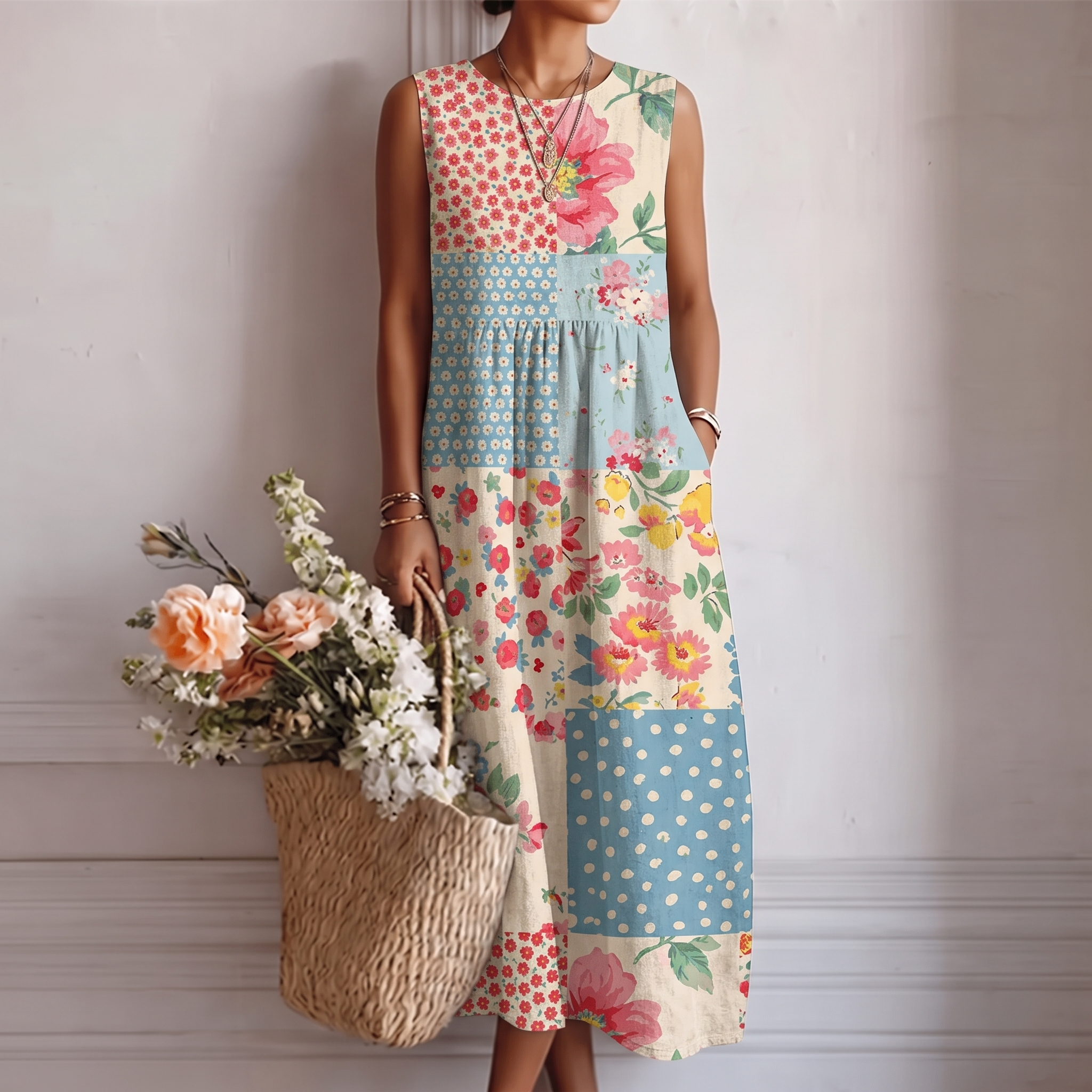 Pilar | Vestido Midi De Día