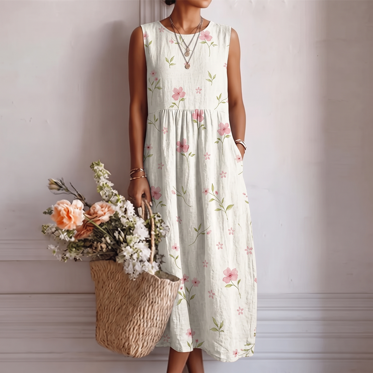 Susana | Vestido Midi De Día