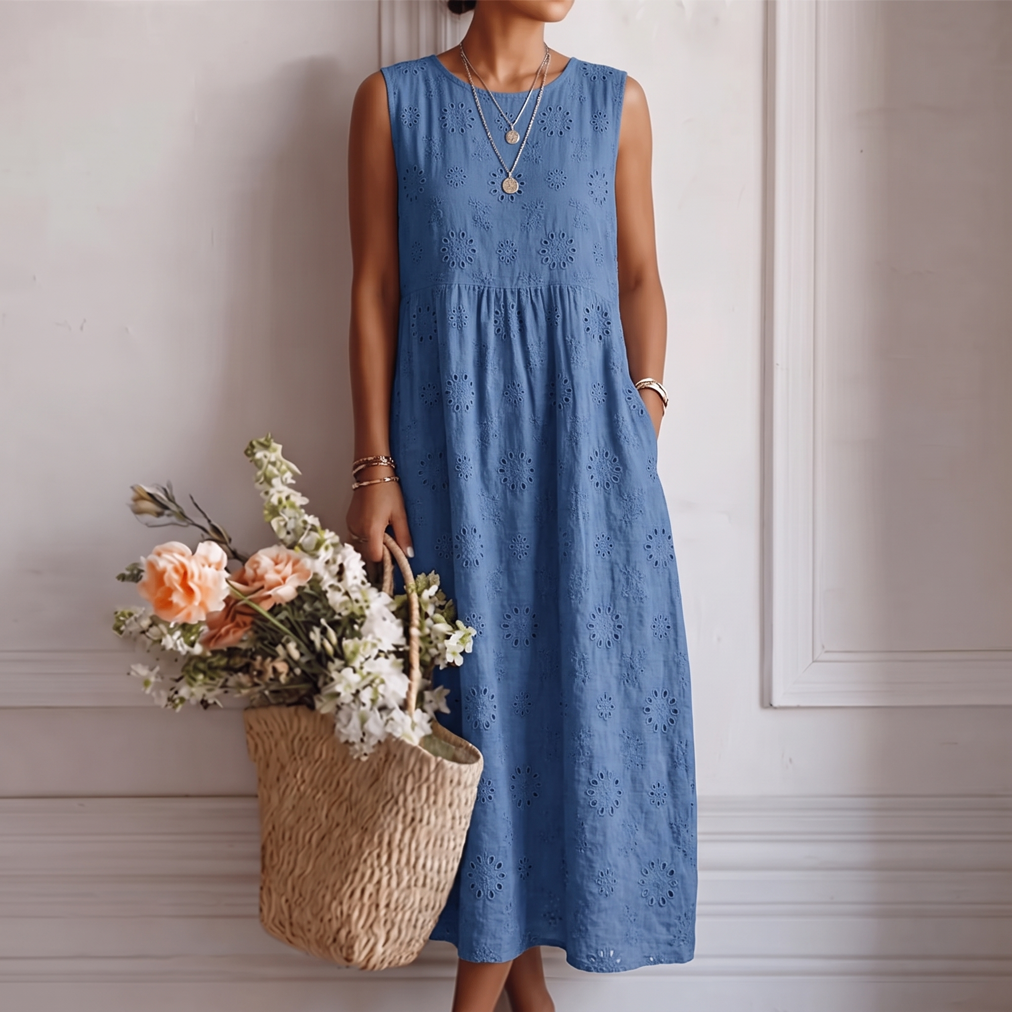 Yolanda | Vestido Midi Veraniego