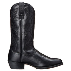 Botas Vaqueras Hombre de Piel Media Caña