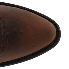 Botas Vaqueras Hombre de Piel Media Caña