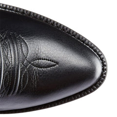 Botas Vaqueras Hombre de Piel Media Caña