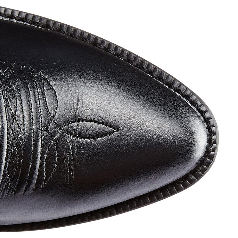 Botas Vaqueras Hombre de Piel Media Caña