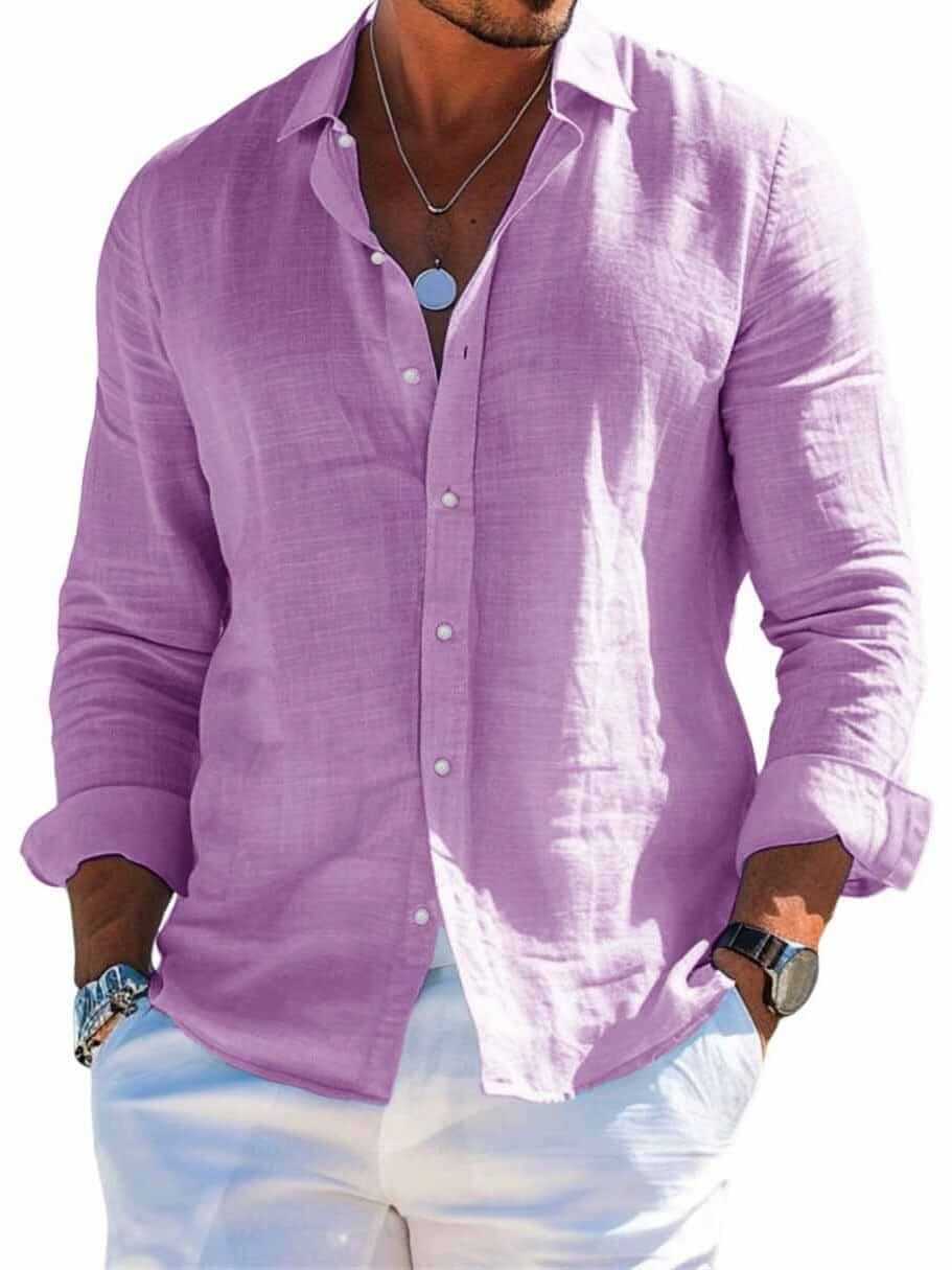 Jorge | Camisa Casual de Manga Larga