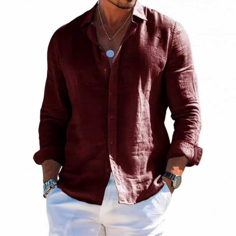 Jorge | Camisa Casual de Manga Larga