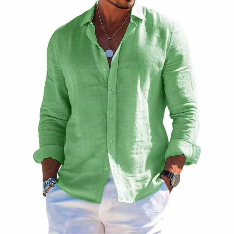Jorge | Camisa Casual de Manga Larga
