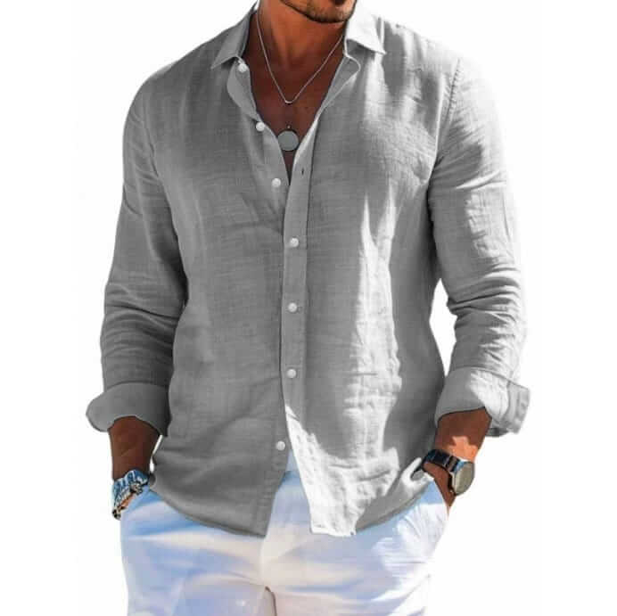 Jorge | Camisa Casual de Manga Larga