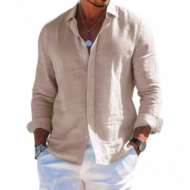 Jorge | Camisa Casual de Manga Larga