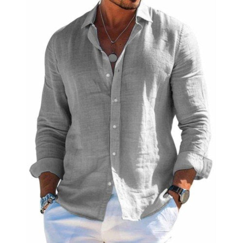 Diego | Camisa elegante de tela transpirable