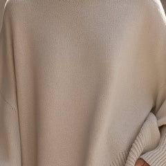 Suéter Tejido Mujer Oversize de Caída Suave