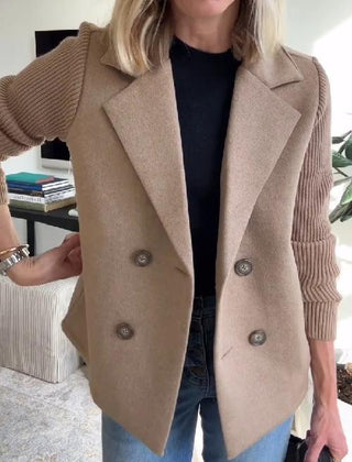 Jacinta | Cárdigan Elegante de Manga Tejida