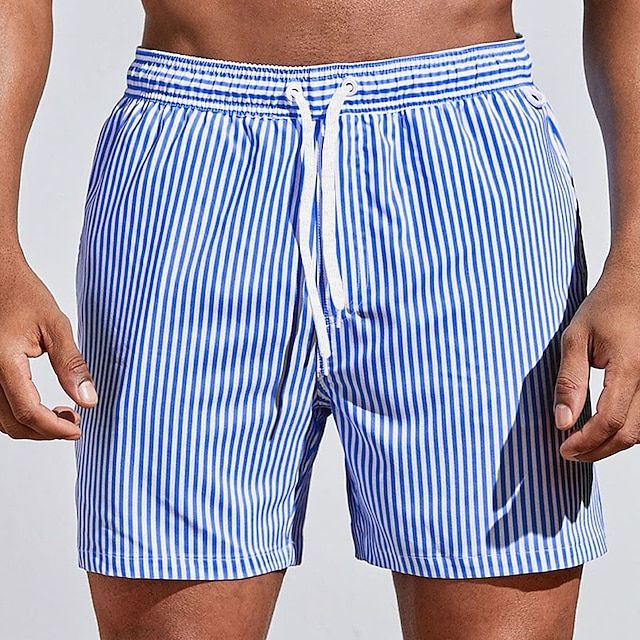 Daniel | Pantalones cortos de verano a rayas para hombre