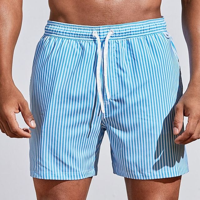 Daniel | Pantalones cortos de verano a rayas para hombre