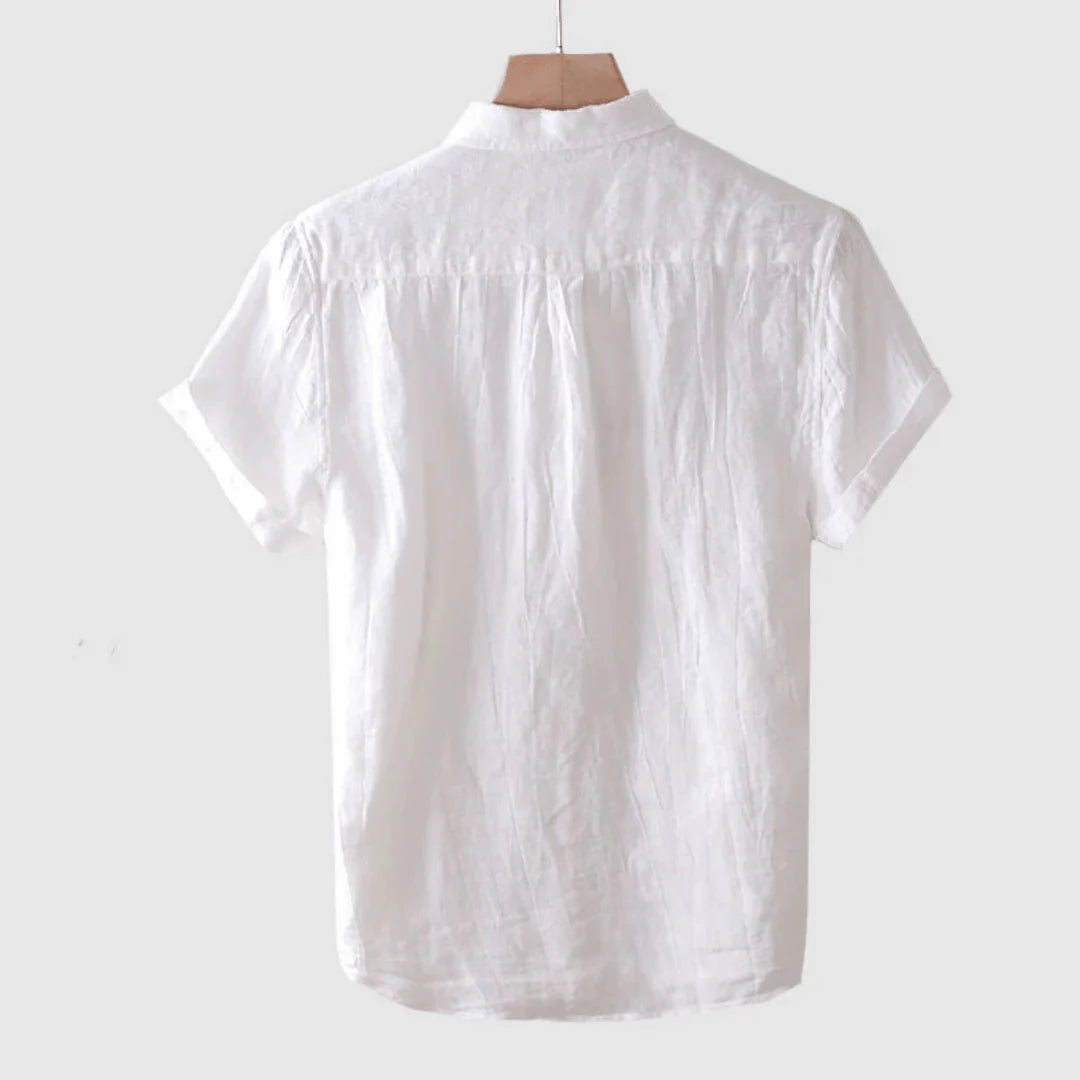 Mateo | Camisa elegante de manga corta con botones