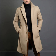Crisanto | Abrigo Largo de Invierno para Hombre