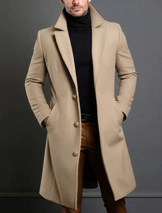 Crisanto | Abrigo Largo de Invierno para Hombre