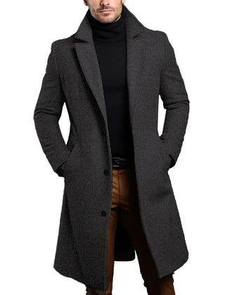 Crisanto | Abrigo Largo de Invierno para Hombre