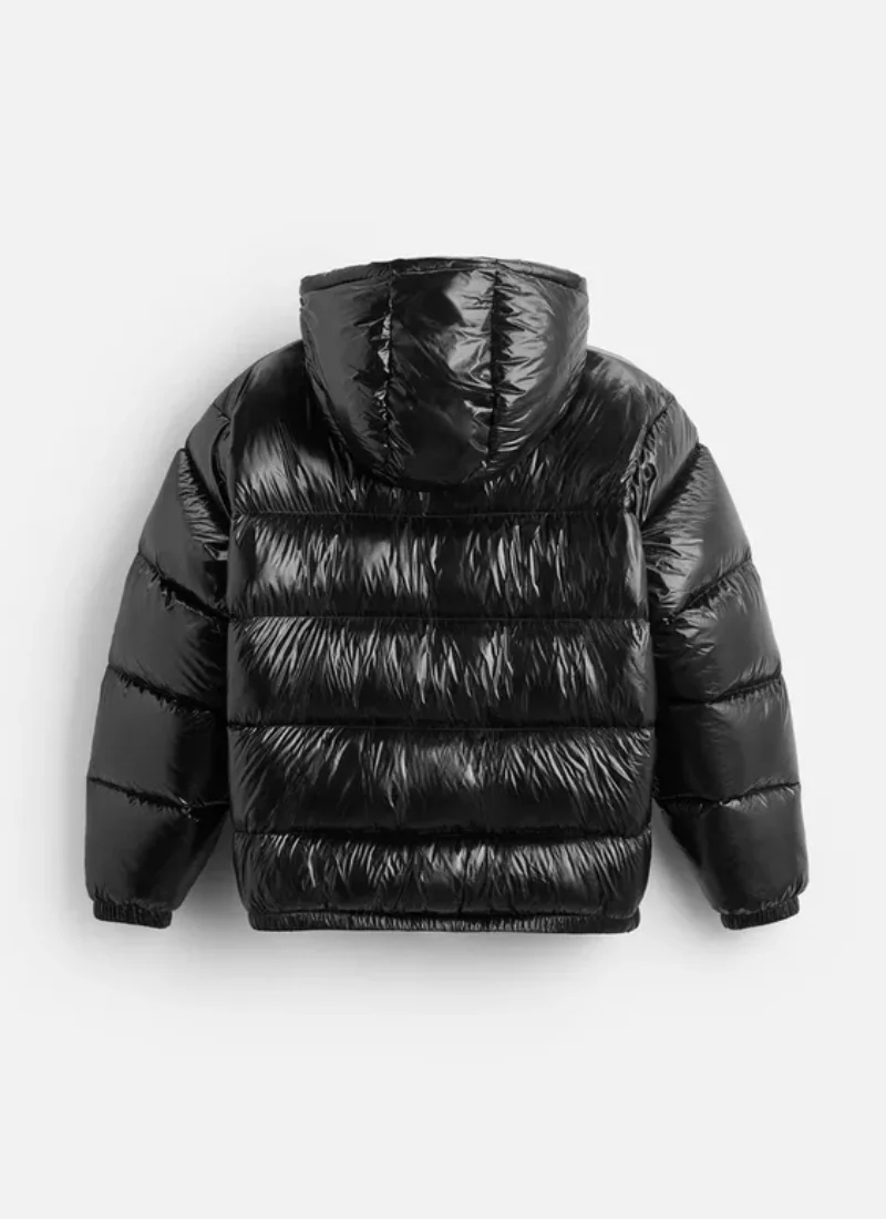 Chamarra acolchada hombre puffer sherpa
