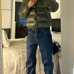 Chamarra acolchada hombre puffer sherpa
