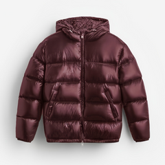 Chamarra acolchada hombre puffer sherpa - Vino
