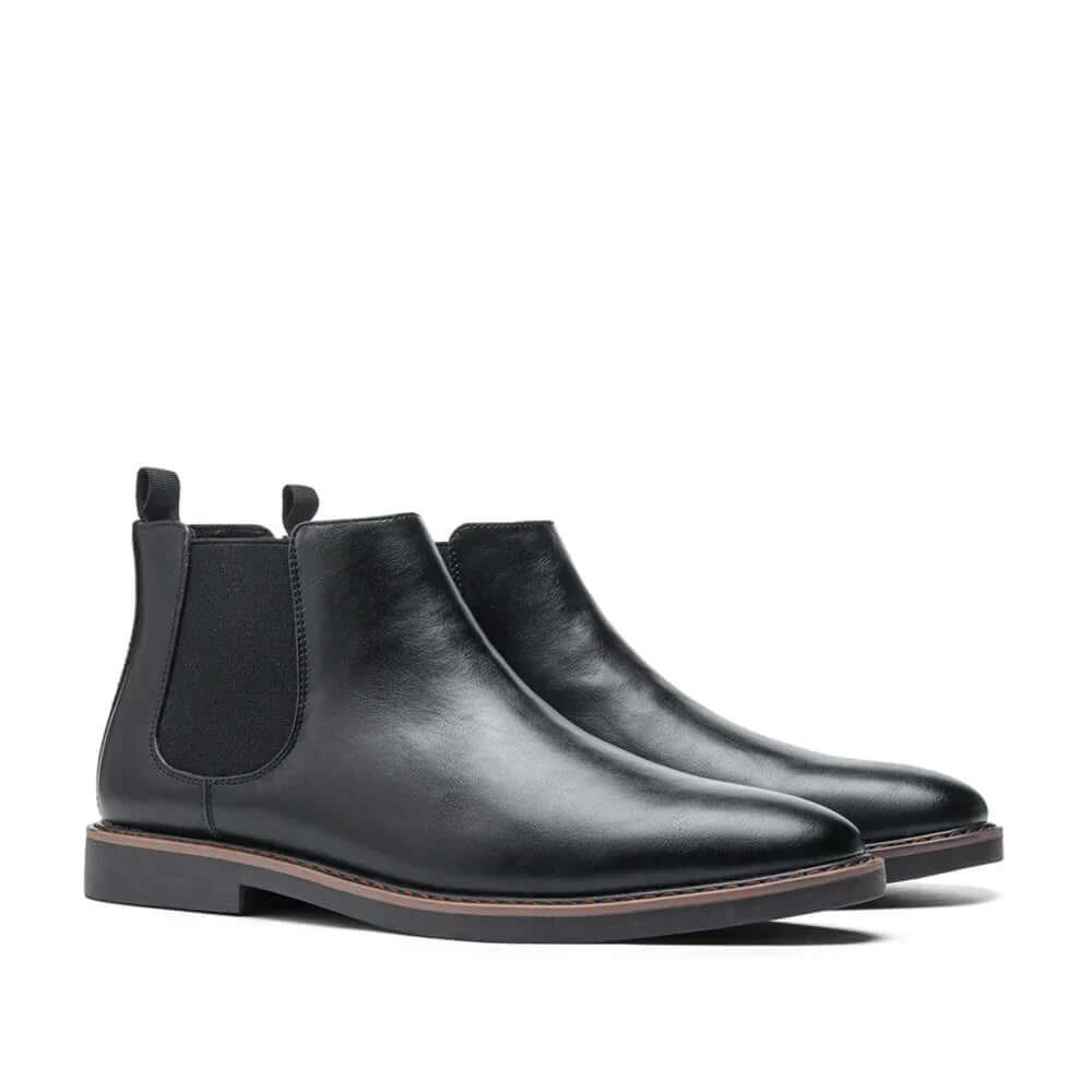 Botines Chelsea Hombre de Diseño Atemporal - Negro