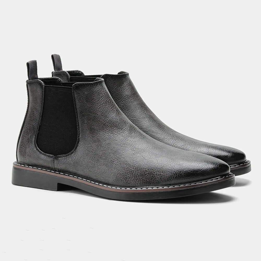 Botines Chelsea Hombre de Diseño Atemporal - Gris