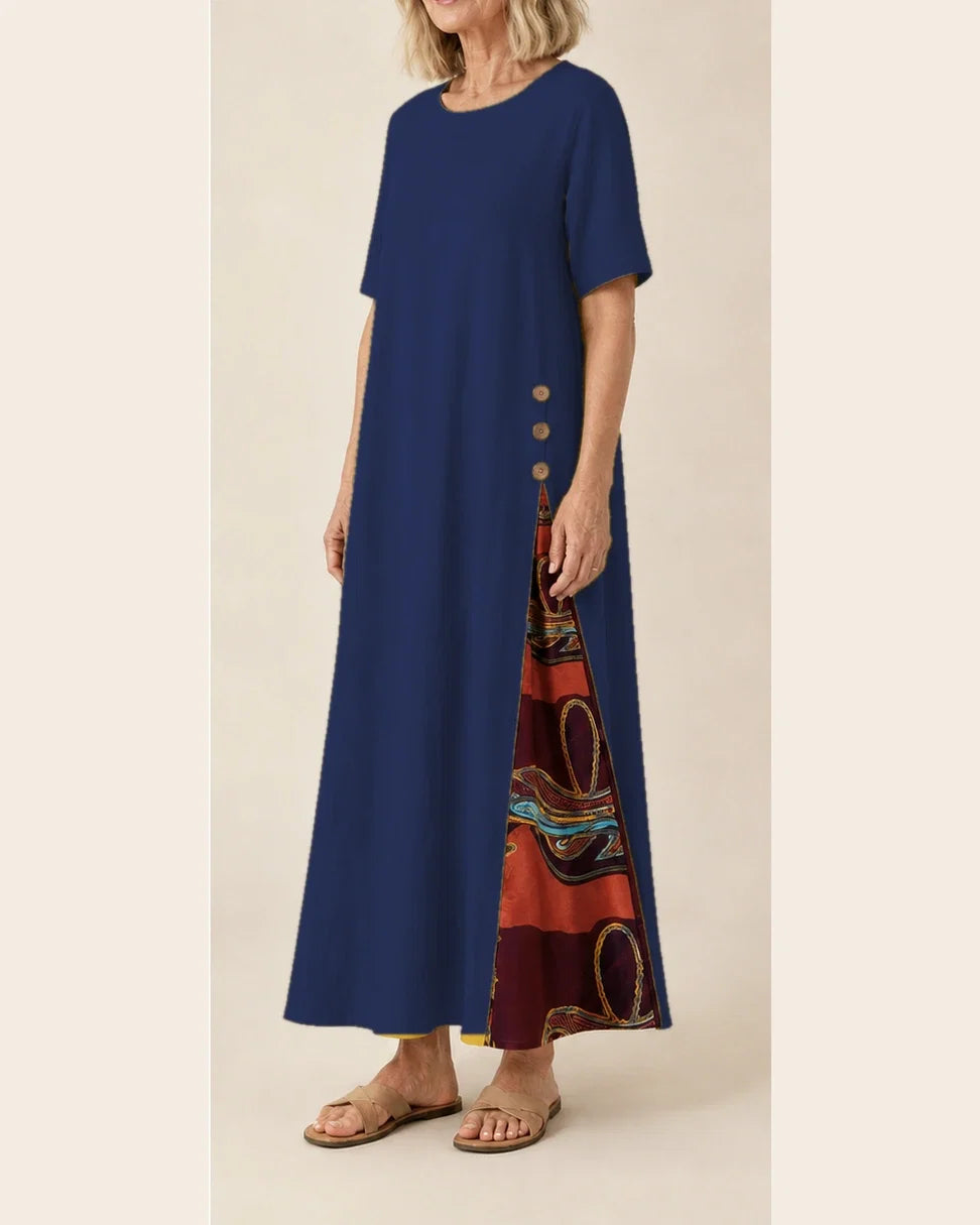 Brenda | Vestido elegante y casual de lino