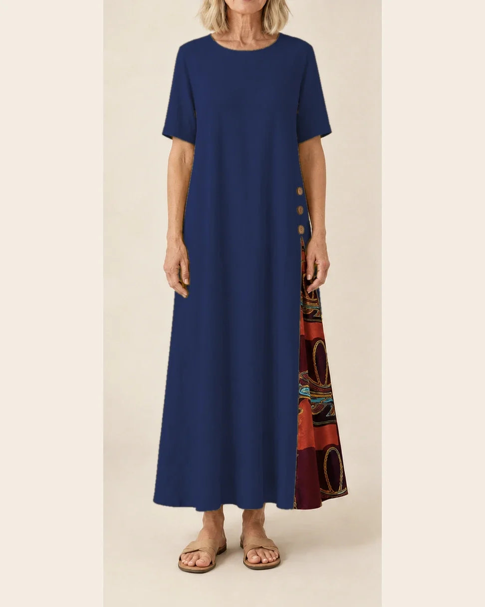 Brenda | Vestido elegante y casual de lino