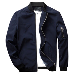 Maximino | Chamarra Bomber Elegante con Bolsillo de Cierre