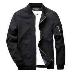 Maximino | Chamarra Bomber Elegante con Bolsillo de Cierre