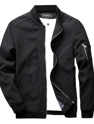 Maximino | Chamarra Bomber Elegante con Bolsillo de Cierre