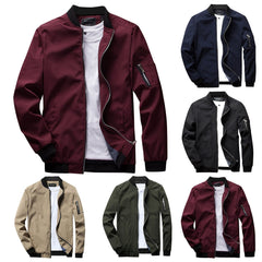 Maximino | Chamarra Bomber Elegante con Bolsillo de Cierre