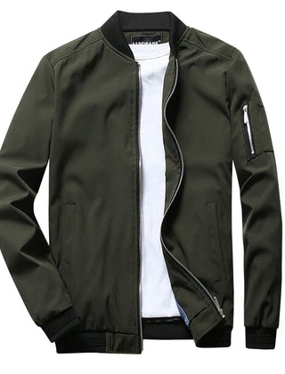 Maximino | Chamarra Bomber Elegante con Bolsillo de Cierre