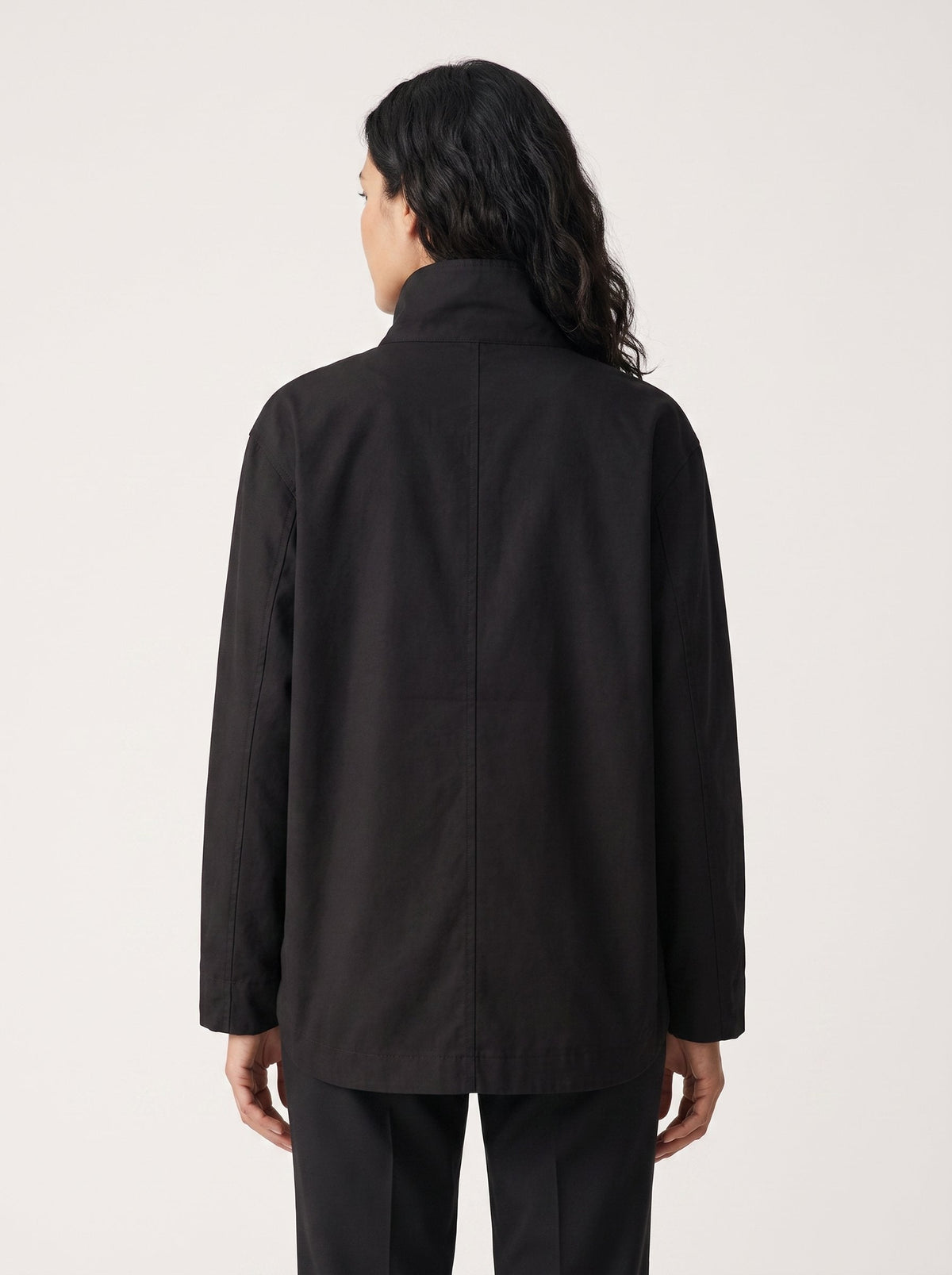 Gisela | Chamarra de Algodón con Cuello Alto
