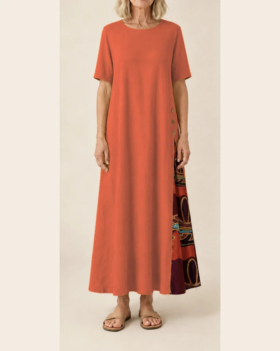 Brenda | Vestido elegante y casual de lino