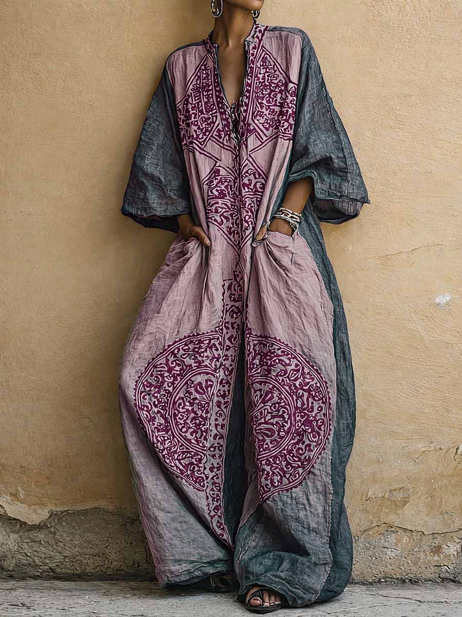 Jimena | Enterizo con estampado vintage