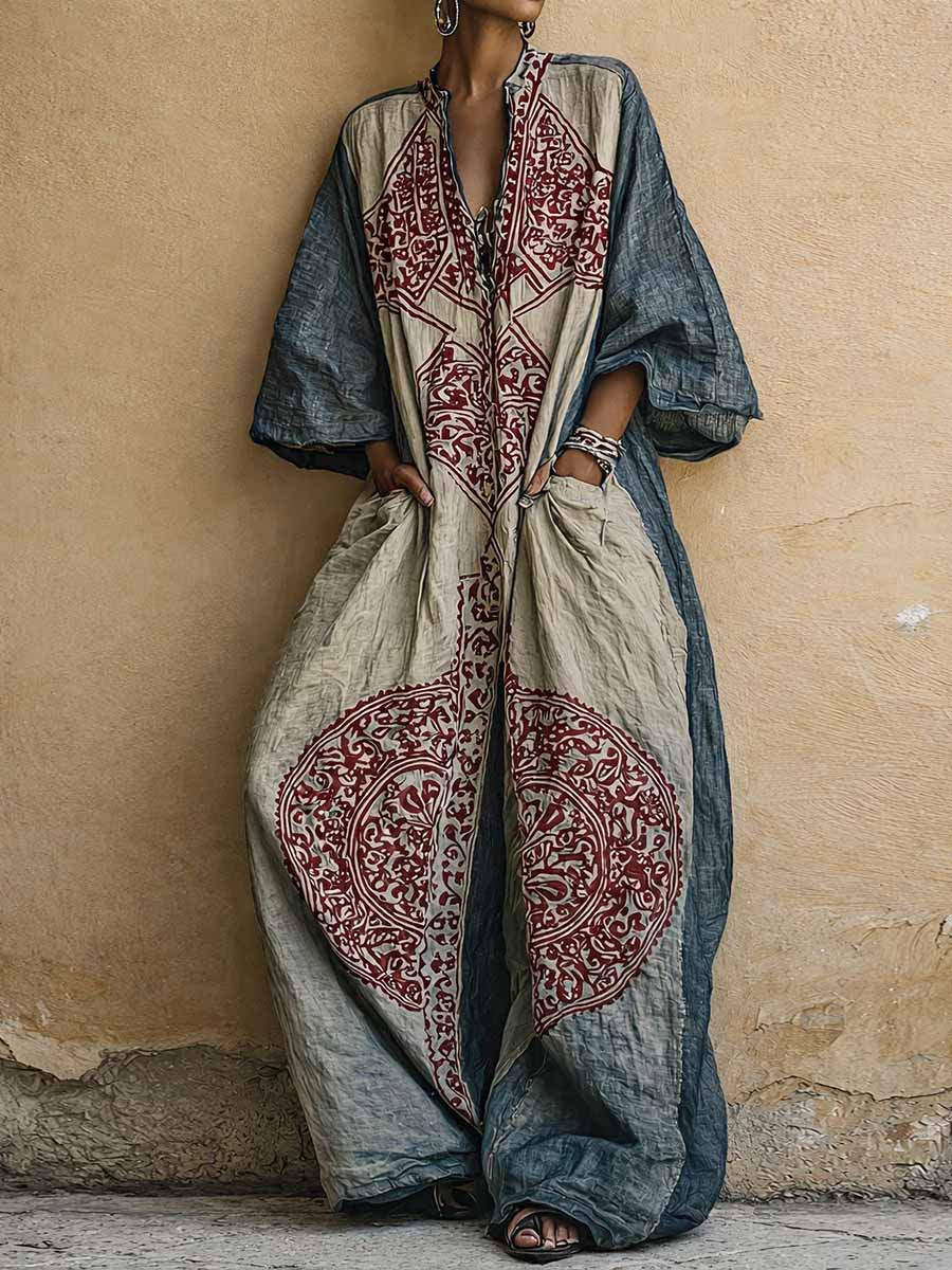 Jimena | Enterizo con estampado vintage